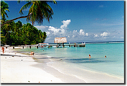 Pigeon Point, Tobago located close to SeaShells Vacation Villas for rent, Tobago